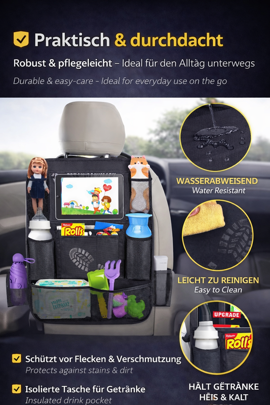 Praktisch & durchdacht – Der perfekte Auto Organizer für unterwegs