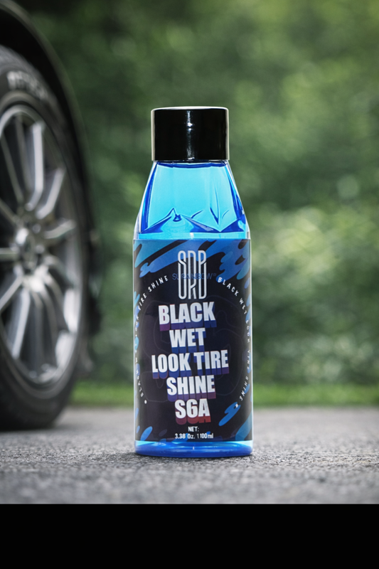 Reifen Glanz Spray – Tiefschwarz & Wet Look Effekt